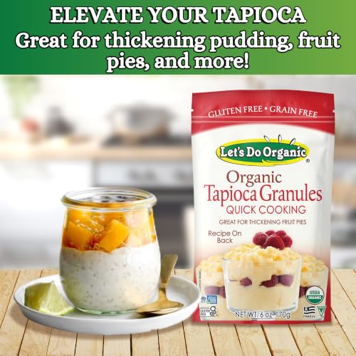 Image 3 of Let's Do Organic Tapioca Granules, Instant Tapioca - 6 Oz (Pack of 1)