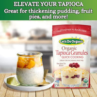 Thumbnail for Image 3 of Let's Do Organic Tapioca Granules, Instant Tapioca - 6 Oz (Pack of 1)