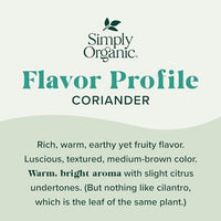 Thumbnail for Image 3 of Simply Organic Ground Coriander Seed, 2.29-Ounce