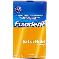 Thumbnail for Image 2 of Fixodent Denture Adhesive Powder Extra Hold 2.70 oz Pack of 3