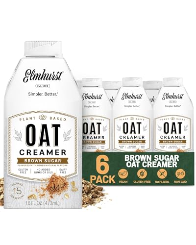 Image 1 of Default Title for the product Elmhurst 1925 Brown Sugar Oat Creamer - 16 Ounce (Pack of 6)
