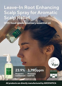 Thumbnail for Image 3 of AROMATICA Root Enhancer Rosemary Water Spray for Hair Growth (2 Packs)