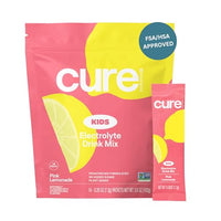 Thumbnail for Image 1 of Default Title for the product Cure Hydration Electrolyte Drink Powder Pink Lemonade 14 Packets