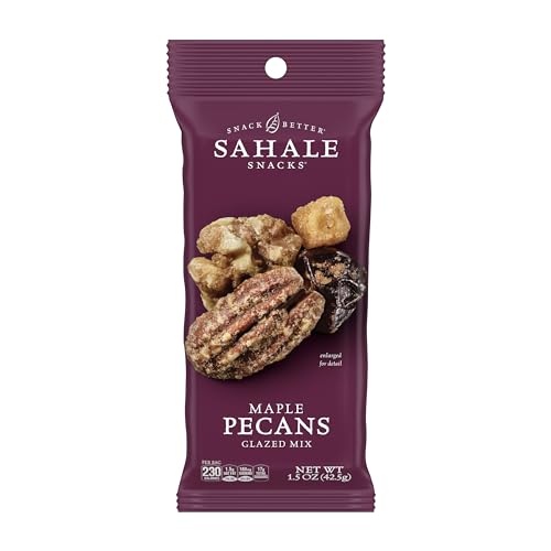 Image 1 of Default Title for the product Sahale Snacks Maple Pecans Glazed Mix, 1.5 Oz Grab & Go Bags (18 Packs)