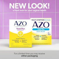 Thumbnail for Image 2 of AZO Yeast Plus Dual Yeast Infection Pills Symptom Relief for Women, 60 Count (Pack of 24)
