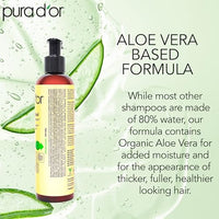 Thumbnail for Image 5 of PURA D'OR Original Gold Label Anti-Hair Thinning Biotin Shampoo, 8oz
