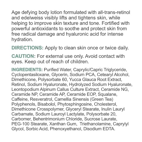 Image 6 of Replenix Retinol Smooth  Tighten Body Lotion, Medical-Grade Anti-Aging Brightening Body Cream for Cellulite & Sagging Skin (6.7 fl. oz)
