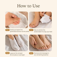 Thumbnail for Image 7 of Epielle TruWrap Fit Overnight Advanced Repairing Foot Mask 3-Pack