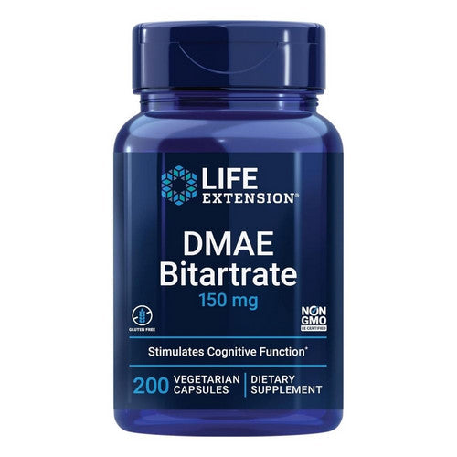 Life Extension DMAE Bitartrate 150 mg 200 Vcaps