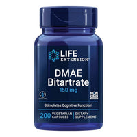 Thumbnail for Life Extension DMAE Bitartrate 150 mg 200 Vcaps