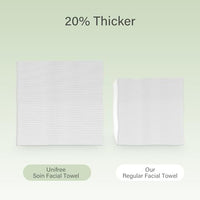 Thumbnail for Image 7 of UNIFREE Facial Towels X-Large Size 11.8 x 9.8 Inch 50 Count