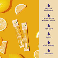 Thumbnail for Image 4 of Ultima Replenisher Electrolyte Powder Drink Mix Bundle ? Sugar Free ? Lemonade and Raspberry, 20 Stickpacks