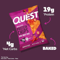 Thumbnail for Image 3 of Quest Nutrition Spicy Sweet Chili Tortilla Chip, 1.1 oz (Pack of 12)