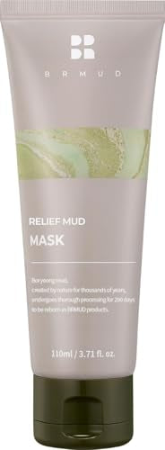 Thumbnail for Image 1 of Default Title for the product BRMUD Relief Mud Mask - Face & Body Exfoliator Korean Clay Mask 3.71 fl oz