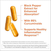 Thumbnail for Image 3 of Qunol Turmeric + Black Pepper & Ginger, 2400mg Enhanced Absorption, 105ct
