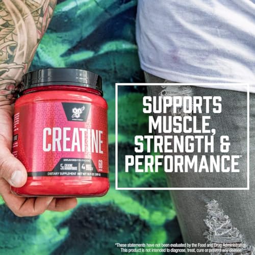 Image 5 of BSN Micronized Creatine Monohydrate Powder, 5g per Serving, 60 Servings