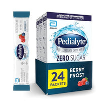 Thumbnail for Image 6 of Berry Frost / 24 Count for the product Pedialyte Electrolyte Drink Mix With Zero Sugar