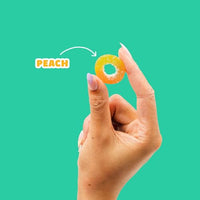 Thumbnail for Image 7 of SmartSweets Peach Rings, Low Sugar Gummy Candy, 1.8oz Bags, 6 Pack