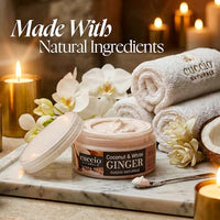 Thumbnail for Image 4 of Cuccio Naturale Butter Blends Body Cream - Coconut And White Ginger - 8 Oz