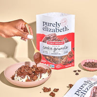 Thumbnail for Image 3 of Purely Elizabeth Cookie Granola Double Chocolate 11 Ounce