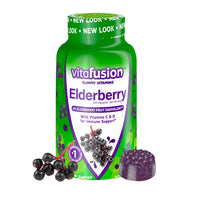 Thumbnail for Vitafusion Vitafusion Elderberry Gummies 90 Count