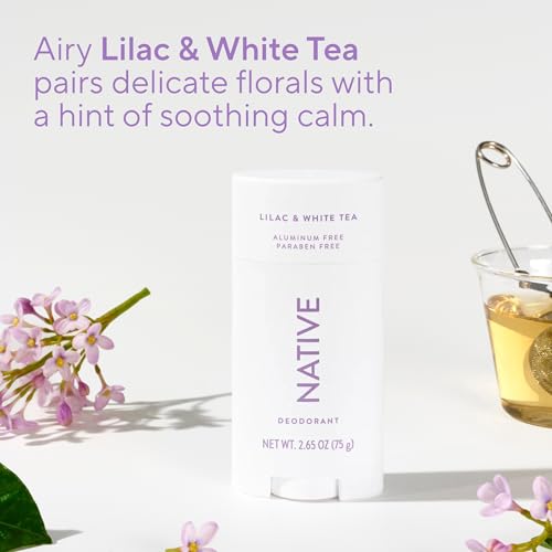 Image 4 of Native Deodorant Lilac & White Tea 2.65oz