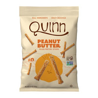 Thumbnail for Image 4 of Quinn Snacks Filled Pretzel Sticks Variety Pack - Gluten Free Pretzel Snack, Made with Real Ingredients, Sorghum, Root Vegetables, Dairy Free - Peanut Butter 6.5 oz, PB & Honey 6 oz (4 Pack)