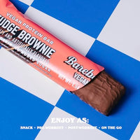 Thumbnail for Image 5 of BAREBELLS Vegan Protein Bars Fudge Brownie 12 Count