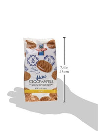 Thumbnail for Image 3 of Daelmans Mini Honey Stroopwafels, Waffle Cookies - 7.04 Oz Bag
