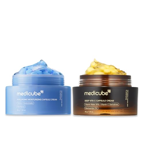 Image 1 of Default Title for the product medicube Hydrating Capsule Duo - Hyaluronic Acid & Vitamin C Capsule Cream