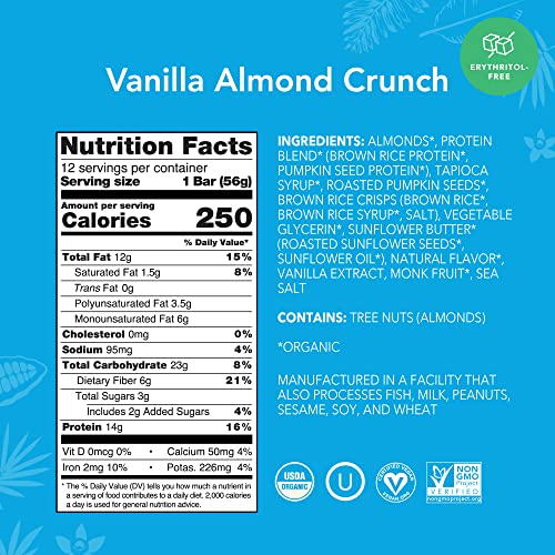 Image 2 of ALOHA Organic Plant Based Protein Bars