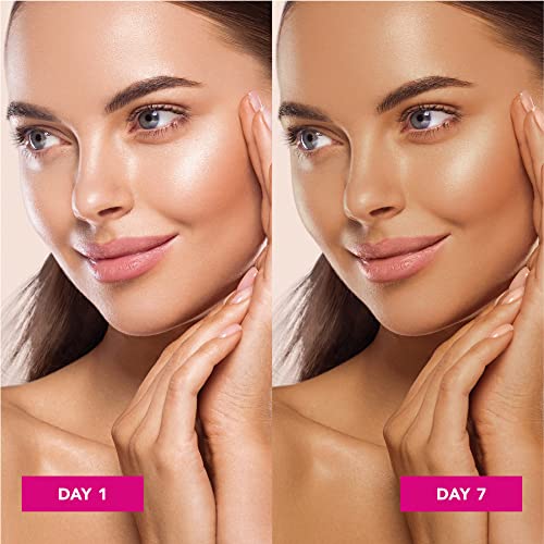 Image 2 of Jergens Natural Glow Face Self Tanner Lotion SPF 20, Fair/Medium, 2 oz, 2pk