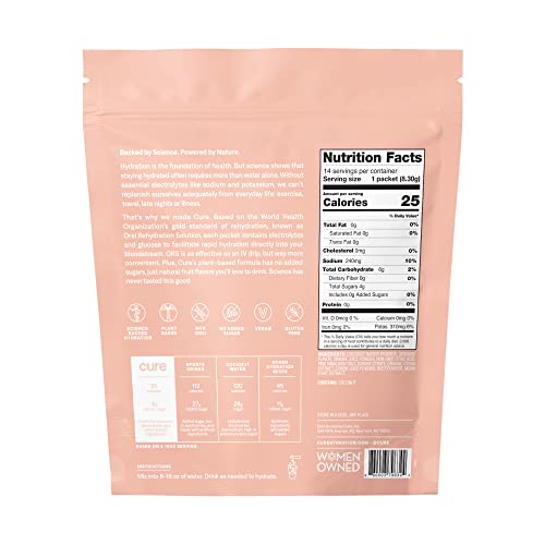 Image 7 of Cure Hydration Electrolyte Mix 28 Packets
