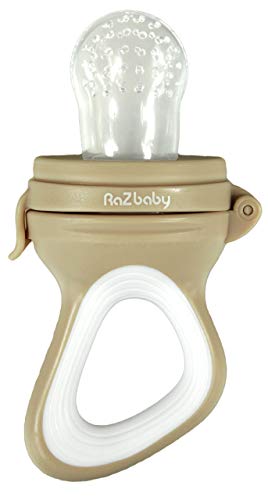 Image 1 of Default Title for the product RAZBABY Baby Solids/Frozen Fruit Feeder Pacifier 6M