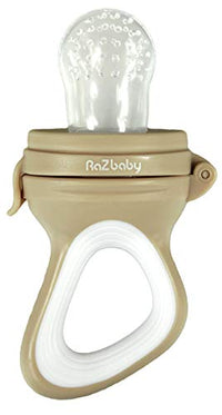 Thumbnail for Image 1 of Default Title for the product RAZBABY Baby Solids/Frozen Fruit Feeder Pacifier 6M