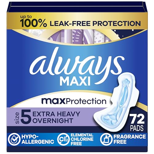 Image 6 of Size 5 / 72 for the product Always Maxi Feminine Pads For Women
