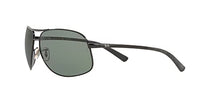 Thumbnail for Ray-Ban Men's RB3387 Polarized Pilot Sunglasses, Black, 64mm
