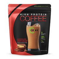 Thumbnail for Image 1 of Default Title for the product CHIKE Chocolate Peanut Butter High Protein Iced Coffee Powder Whey