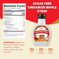 Thumbnail for Image 2 of ChocZero Sugar Free Maple Cinnamon Syrup, 10.5 oz Bottle