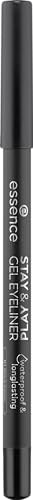 Thumbnail for essence | Stay & Play Gel Eyeliner | Super Soft Gel-like Texture | Waterproof & Longlasting | Vegan & Cruelty Free (01 Black Raven)