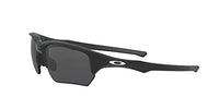Thumbnail for Oakley Men's OO9363 Flak Beta Rectangular Sunglasses, Matte Black/Grey, 64 mm