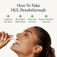 Thumbnail for Image 5 of BIOptimizers HCL Breakthrough Betaine HCl 90 Pepsin-Free Capsules