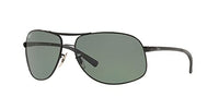 Thumbnail for Ray-Ban Men's RB3387 Polarized Pilot Sunglasses, Black, 64mm