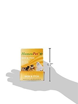 HomeoPet Feline Skin and Itch, Safe and Natural Cat Itchy-Skin Relief and Seasonal Allergy Supplement, 15 Milliliters