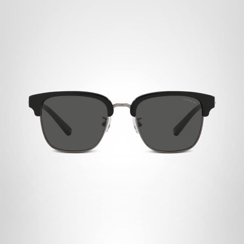 Coach Sunglasses HC 8326 500287 C6194 Black/Gunmetal Dark Gr