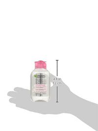 Thumbnail for Garnier Micellar Cleansing Water, All-in-1 Makeup Remover and Facial Cleanser, For All Skin Types, 3.4 Fl Oz (100mL), 1 Count (Packaging May Vary)