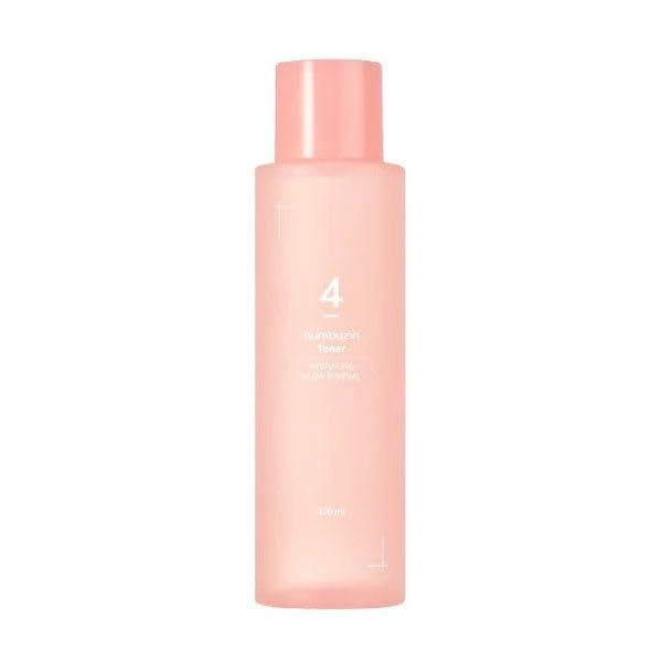 numbuzin No.4 Toner | Hydrating Glow Mineral Toner | Thermal Water, Hyaluronic Acid, Niacinamide | Deep Hydration, Glowing Skin, Makeup Booster, Gentle Exfoliation, Soothing | 6.76 fl. oz.