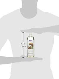 Thumbnail for NOW Solutions, Liquid Coconut Oil, Light and Nourishing, Promotes Healthy-Looking Skin and Hair, 16-Ounce (Pack of 2)