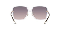 Thumbnail for Coach HC8368D Sunglasses, Transparent Clear/Violet Pink Gradient, 61 mm