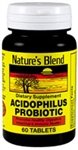 Thumbnail for Nature's Blend Acidophilus Probiotic 60 Tablets